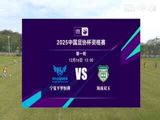 足协杯资格赛 宁夏平罗恒利VS海南双玉 20241216