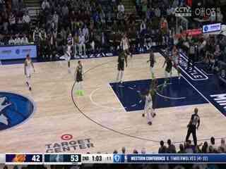 NBA常规赛 森林狼VS太阳 20250329