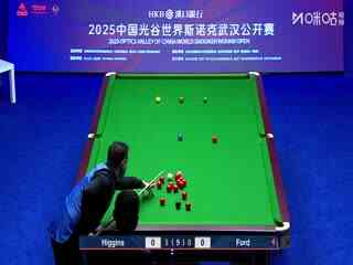 2025斯诺克武汉公开赛16进8 汤姆·福德1-5约翰·希金斯 20250827