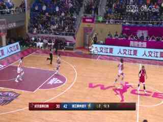 WCBA常规赛 武汉盛帆白鹤VS浙江稠州银行 20240308