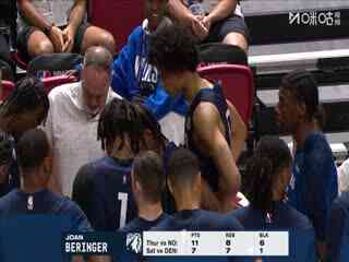 NBA夏季联赛 森林狼VS活塞 20250716