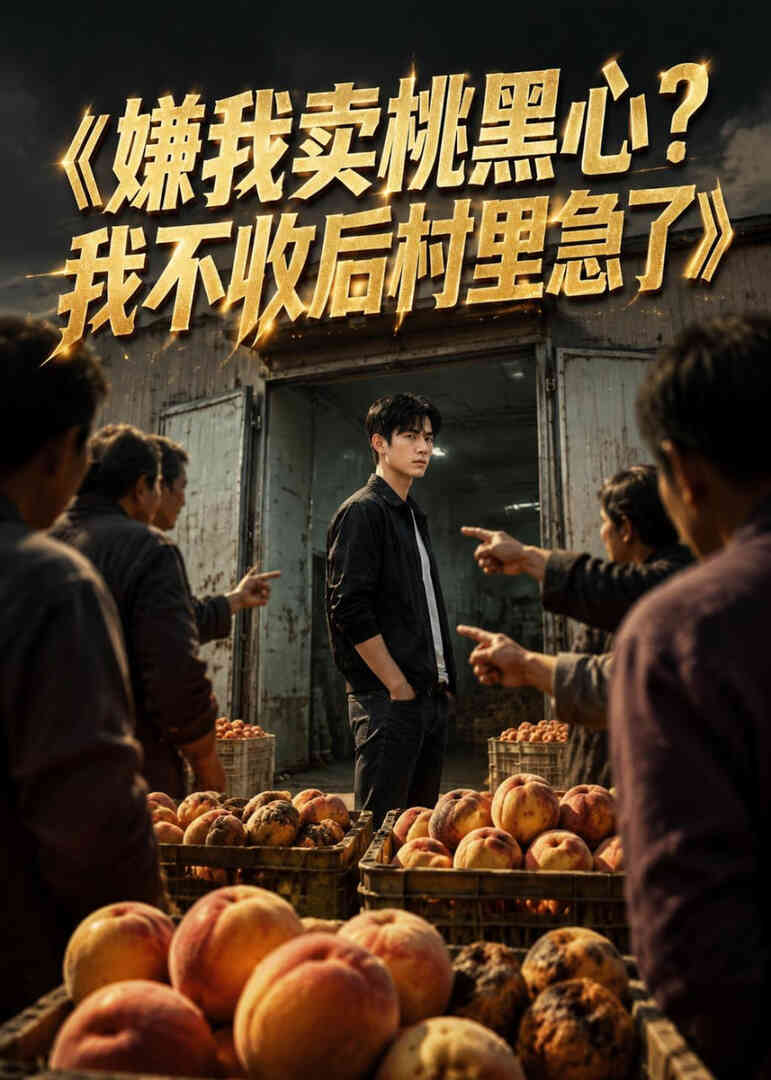 嫌我卖桃黑心?我不收后村里急了